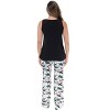 Just Love Womens Tank & Pant Cute Pajama Set - Ribbed PJ Sets Sleepwear Loungewear - 3 of 3