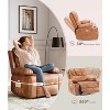 Acekool Power Recliner sofa with Heat & Massage, Swivel Rocker, USB Port, Cup Holders, Side Pockets, Extra-Wide Seat, Living Room - 4 of 4