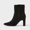 Women’s Sienna Low Shaft Heeled Boots with Memory Foam Insole – A New Day™ - 2 of 3