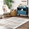 Nuloom Ros Striped Columns Pet Friendly Machine Washable Area Rug, 3' x 5', Multicolor - 2 of 4