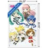 Trends International Hatsune Miku - Chibi Framed Wall Poster Prints - 3 of 4