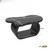 FONTOI Cloud Coffee Table with Curved Legs, Unique Design Accent Table with Round Edge for Living Room Apartment, Black, 23.6"*17.7"*39.3" - 3 of 4