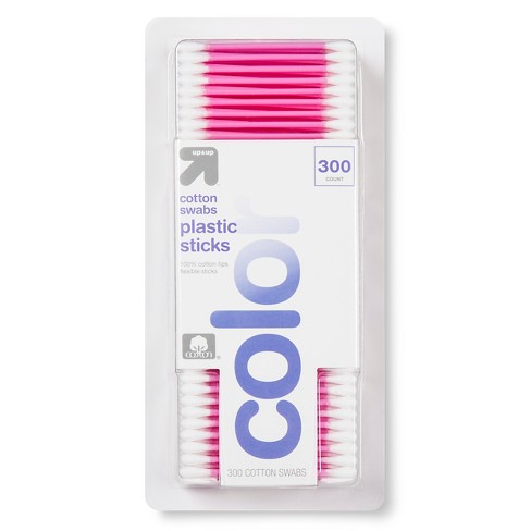 Cotton Swabs Plastic Sticks, 300 ct, QC99501