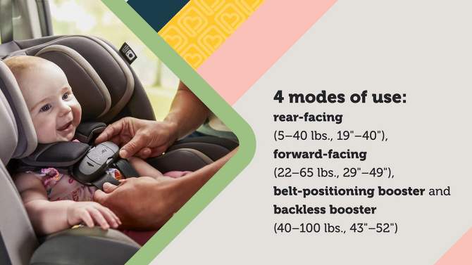 Safety 1st EverSlim All-in-One Convertible Car Seat, 2 of 43, play video