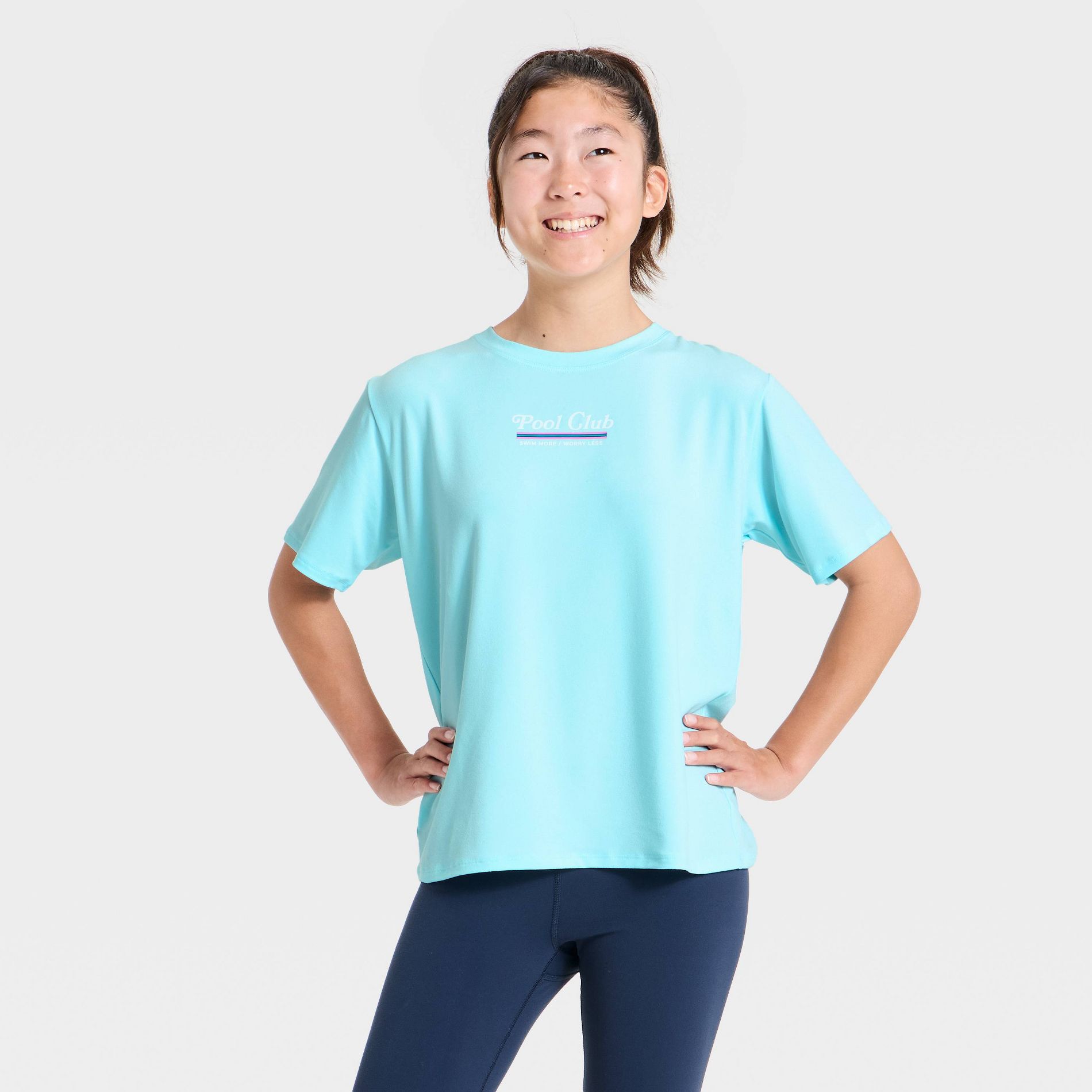 Girls' Graphic Active T-Shirt - All In Motion™