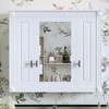 NicBex Wall Bathroom Storage Cabinet with Mirror,Modern Bathroom Wall Cabinet with 4 Shelves,Bathroom Medicine Cabinet for Bathroom - 2 of 4