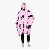 Tirrinia Women's Wearable Blanket Funny Printed Oversized Hoodie Sweatshirt, Warm Cozy Gifts for Women Wife Girlfriend Men Husband Boyfriend - 2 of 4