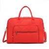 MKF Collection Jayla Solid Quilted Cotton Women’s Duffle Bag by Mia K - 2 of 4