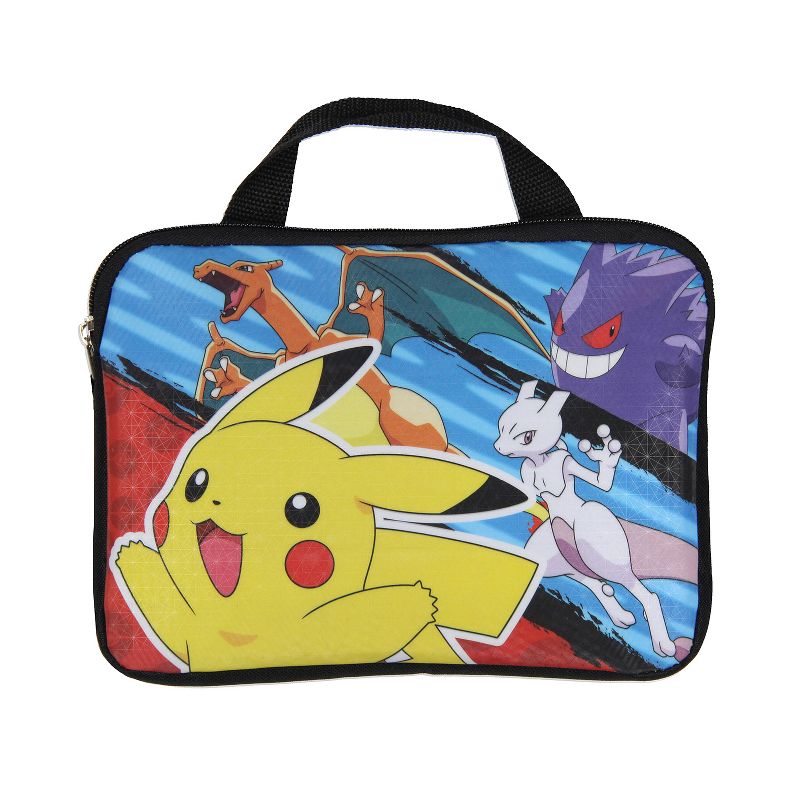 Pokemon 5 PC Backpack Set With Card Carrier, Pencil Case, Snack Bag, Stress Toy Multicoloured, 5 of 6