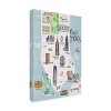 Trademark Fine Art - Sarah Frances New York Map Canvas Art - 4 of 4