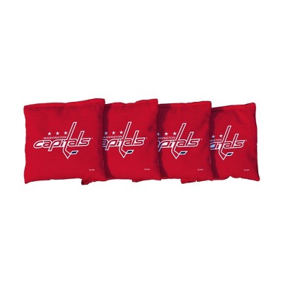 NHL Washington Capitals Corn-Filled Cornhole Bags Red - 4pk