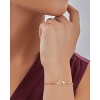 SHINE by Sterling Forever Sterling Silver Birth Flower Bolo Bracelet - 2 of 2