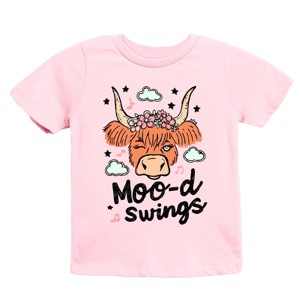 The Juniper Shop Mood Swings Cow Youth Short Sleeve Tee - 1 of 4