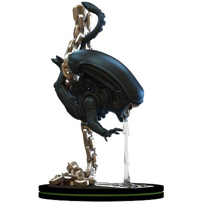 Alien Xenomorph Black Metal Figurine with Chain