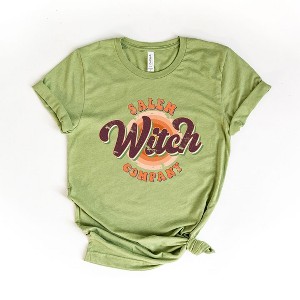 Simply Sage Market Women's Retro Salem Witch Company Short Sleeve Graphic Tee - 1 of 4