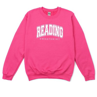 Simply Sage Market Women's Graphic Sweatshirt Reading Sweatshirt Varsity