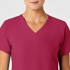 Wink W123 Women's Stylized V-Neck Scrub Top - 4 of 4