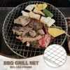 Unique Bargains Stainless Steel Barbecue Grill Mesh Rectangular Cooling Rack - 4 of 4