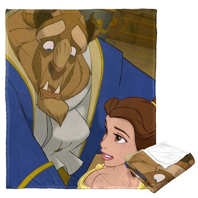 Disney Princesses Belle Waltz Silk Touch Throw Blanket 50x60 Inches