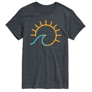 Men's - Instant Message - Wave Into Sun Short Sleeve Graphic T-Shirt - 1 of 4