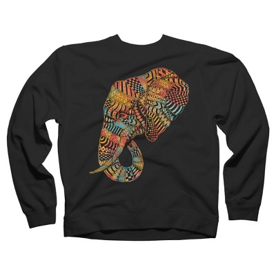 Adult Design By Humans Elephant (Majestic) By kase Sweatshirt