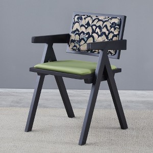 CAVINAS 17.72" Retro Dining Chairs,Set of 2,Upholstery Chairs for Dining Room,Wooden Accent Chairs,Dining Furniture Chairs,Eco-Friendly - 1 of 4