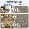 Runners for Hallway Non Slip Washable Kitchen Rugs, Farmhouse Rustic Soft Low Pile Indoor Carpet Runners for Entryways, Living Room - 3 of 4
