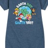 - Paw Patrol - Earth Day Yay Graphic Short Sleeve Fleece Dress - 2 of 4
