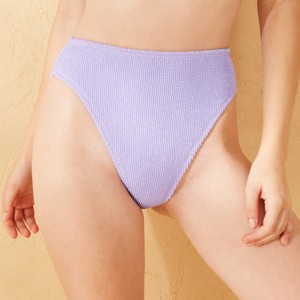 Women's Pucker Textured High Waist Extra High Leg Extra Cheeky Bikini Bottom - Wild Fable™ - 1 of 4