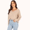 Petal and Pup Womens Shay Collar Knit Sweater - 4 of 4