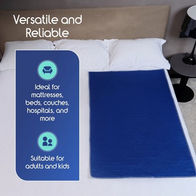 Extra-Large Dark Navy Waterproof Mattress Protector Pad