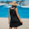 Women's Crinkle & Crochet Sleeveless Cover-Up Dress - Cupshe - 4 of 4