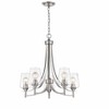 Z-Lite Joliet 5 - Light Chandelier in  Brushed Nickel - 3 of 3