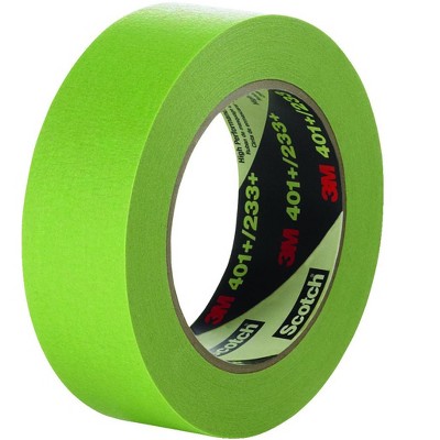 Scotch High Performance Masking Tape, 1 Inch x 60 Yards, Green