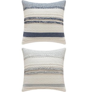 REGALWOVEN 2 Pcs Striped Decorative Throw Pillow Covers for Couch Bed Sofa Home Decor - 1 of 4