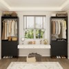 Aheaplus 24'' Freestanding Closet Organizer System with Hanging Rods and Drawers - 4 of 4