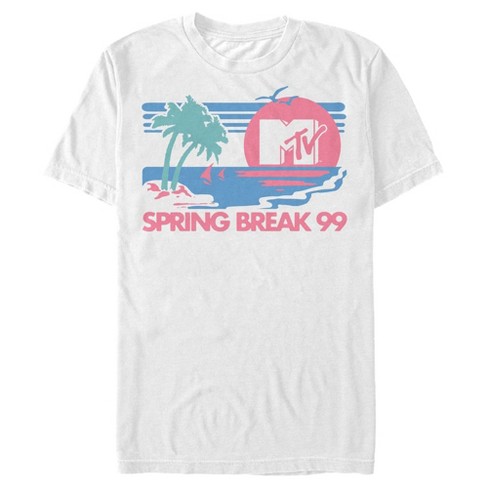 Ferie katalog Kontrovers Men's Mtv Spring Break 99 Sunset T-shirt : Target