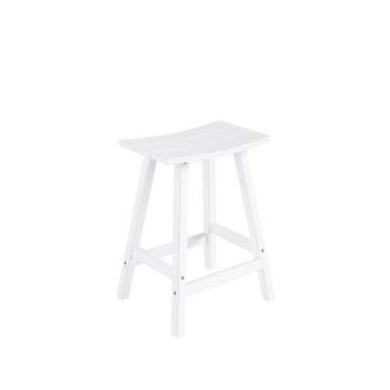 WestinTrends Outdoor Patio Adirondack Counter Height Stool Chair
