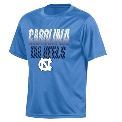 Ncaa North Carolina Tar Heels Boys' Poly Short Sleeve T-shirt : Target