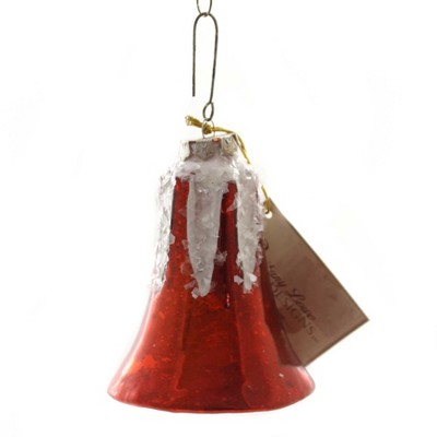large red glass christmas ornaments