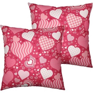 LISM Pillow Covers Cotton Linen Throw Pillow Case Set of 2 - 1 of 4