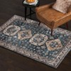 COZONY Non-Slip Washable Boho Floral Area Rug for Living Room Bedroom Kitchen - 4 of 4