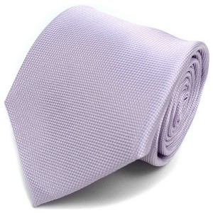 Men's Solid Color Microfiber Poly Woven 3.25 Inch Wide And 57 Inch Long Necktie - 1 of 4