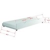 Donco Kids Austin Mission Twin Over Full White Bunkbed with Twin Trundle - 2 of 4