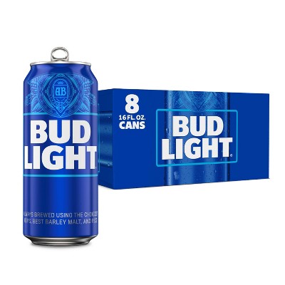 Bud Light Beer - 8pk/16 Fl Oz Cans : Target