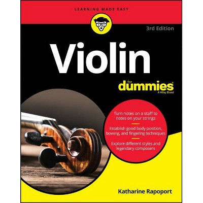 Violin for Dummies - by  Katharine Rapoport (Paperback)