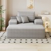 Lounge Chair Indoor, Oversized Upholstered Sofa Bed, Sleeper Couch Reading Chairs, Cloud Sofas Couches for Living Room or Bedroom-Maison Boucle - 4 of 4