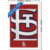 Trends International MLB St. Louis Cardinals - Logo 25 Framed Wall Poster Prints - 3 of 4
