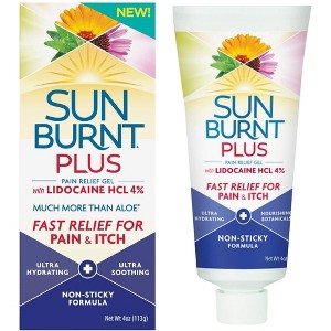 Sun Burnt Plus Pain Relief Gel 4 Oz - 1 of 4
