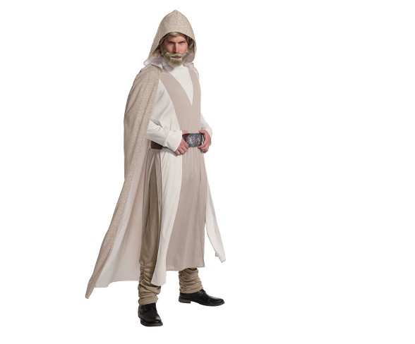Star Wars Episode VIII - The Last Jedi Deluxe Men's Luke Skywalker Costume L